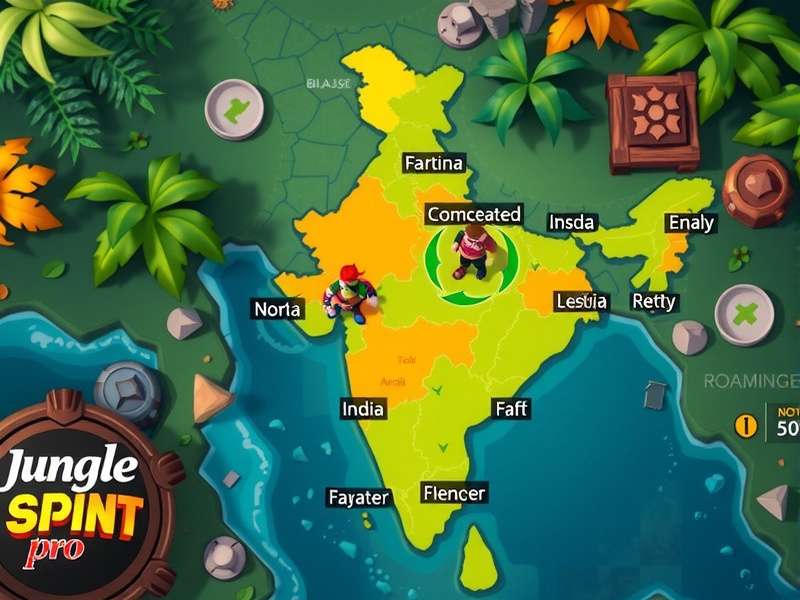 Turbo Jungle Sprint Pro India Map